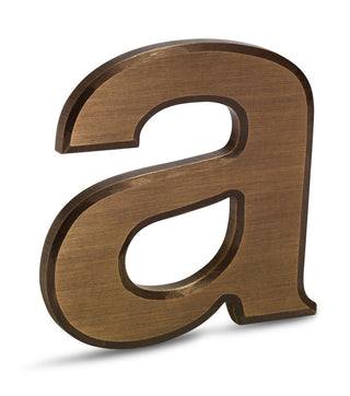 Bevel Edge Letters