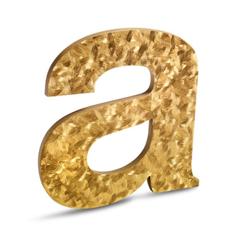 Solid Cut Brass Letters