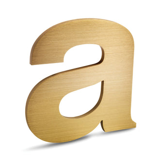 Solid Cut Brass Letters