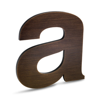 Solid Cut Bronze Letters