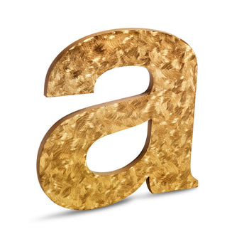 Solid Cut Bronze Letters