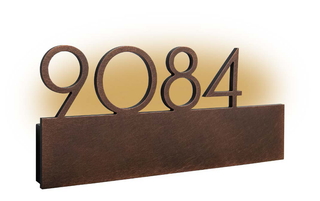 Illuminated Room and Address Signs