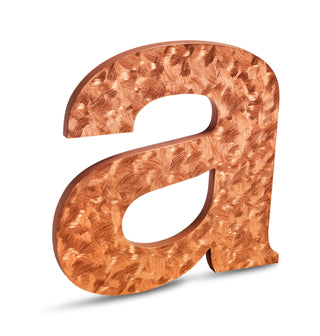 Solid Cut Copper Letters