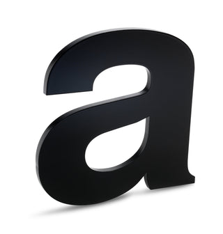 Solid Cut Aluminum Letters