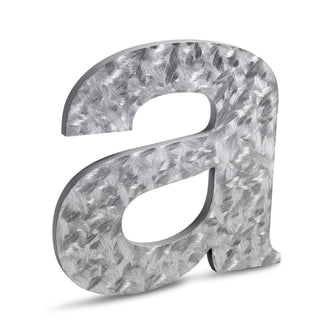 Solid Cut Aluminum Letters
