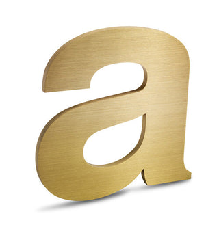 Solid Cut Letters